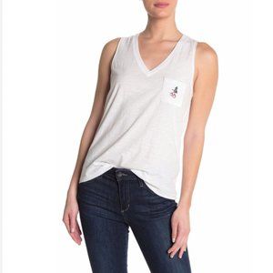 Madewell Whisper Cotton V-Neck Tank-